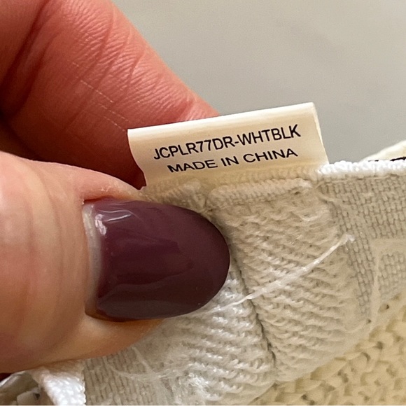 SCALA PRONTO WHITE Straw Fedora round Hat BLACK Hat Band, Beach Travel ONE size - Picture 6 of 14